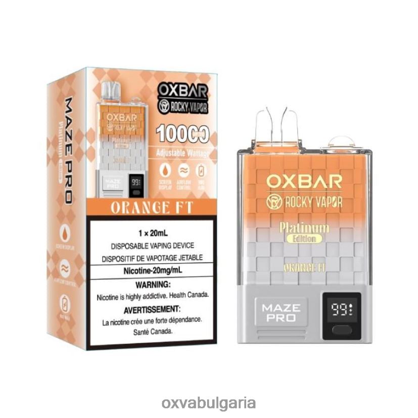 портокал ft 84XHTD15 OXVA Vape Sale | OXVA OXBAR MAZE PRO 10000